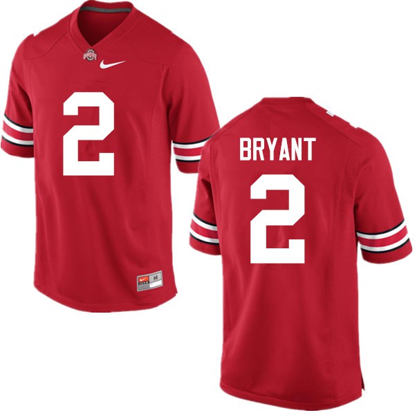 Ohio State Buckeyes #2 Christian Bryant Men Official Jersey Red OSU13498